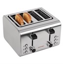 Grille-pain inox Caterlite 4 tranches